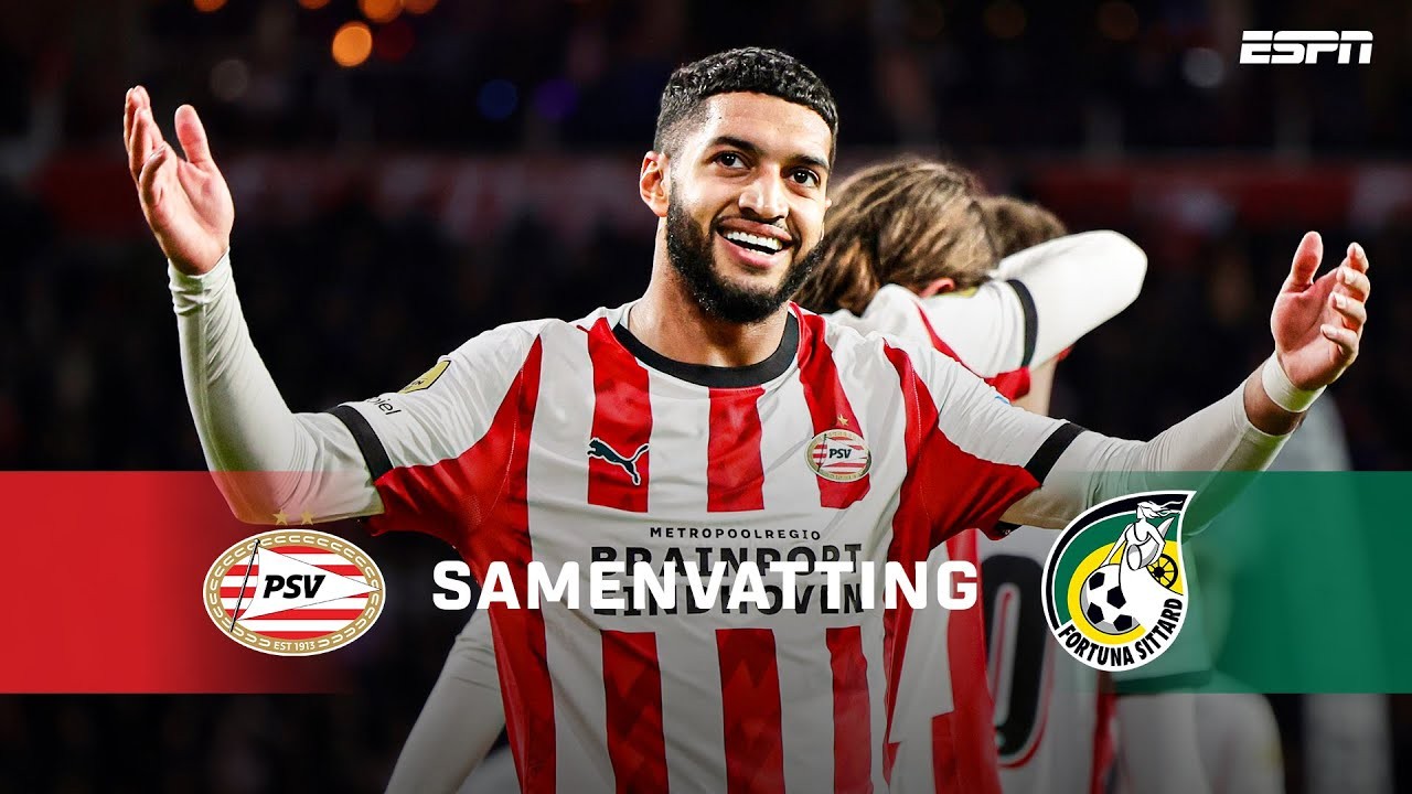 #ไฮไลท์ฟุตบอล [ พีเอสวี ไอนด์โฮเฟ่น 5 - 2 ฟอร์ทูน่า ซิตตาร์ด ] เอเรดิวิซี่ ฮอลแลนด์ 2025/1.11.68