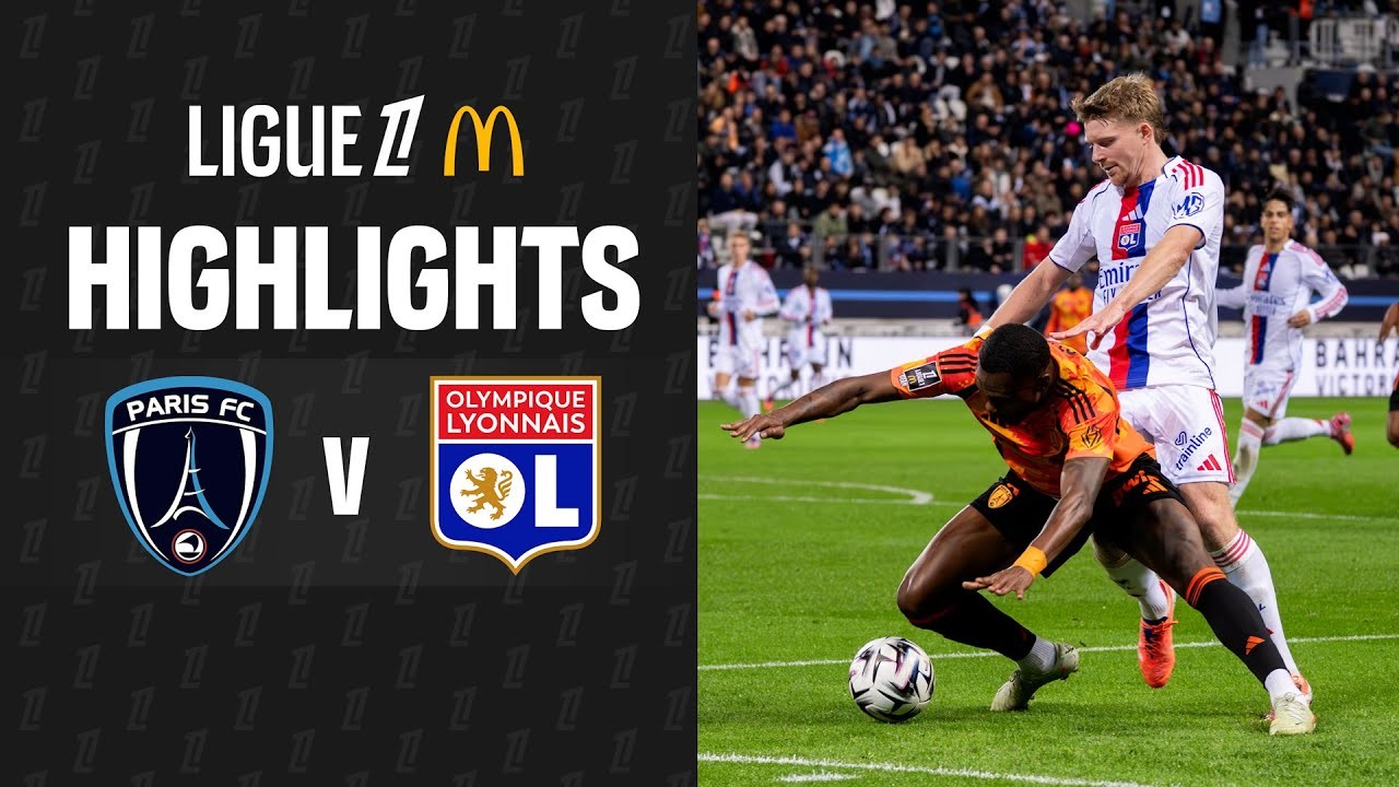 #ไฮไลท์ฟุตบอล [ ปารีส เอฟซี 3 - 3 โอลิมปิก ลียง ] ลีกเอิง ฝรั่งเศส 2025/30.10.68