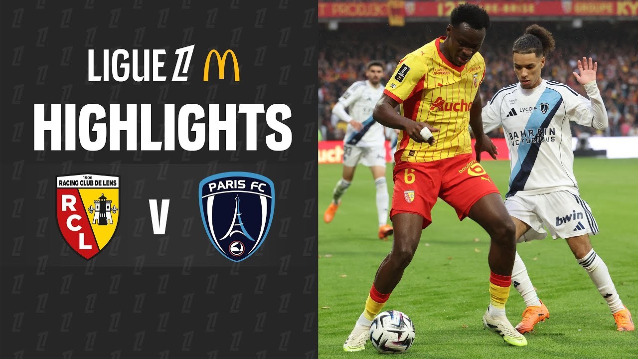 #ไฮไลท์ฟุตบอล [ ล็องส์ 2 - 1 ปารีส เอฟซี ] ลีกเอิง ฝรั่งเศส 2025/20.10.68