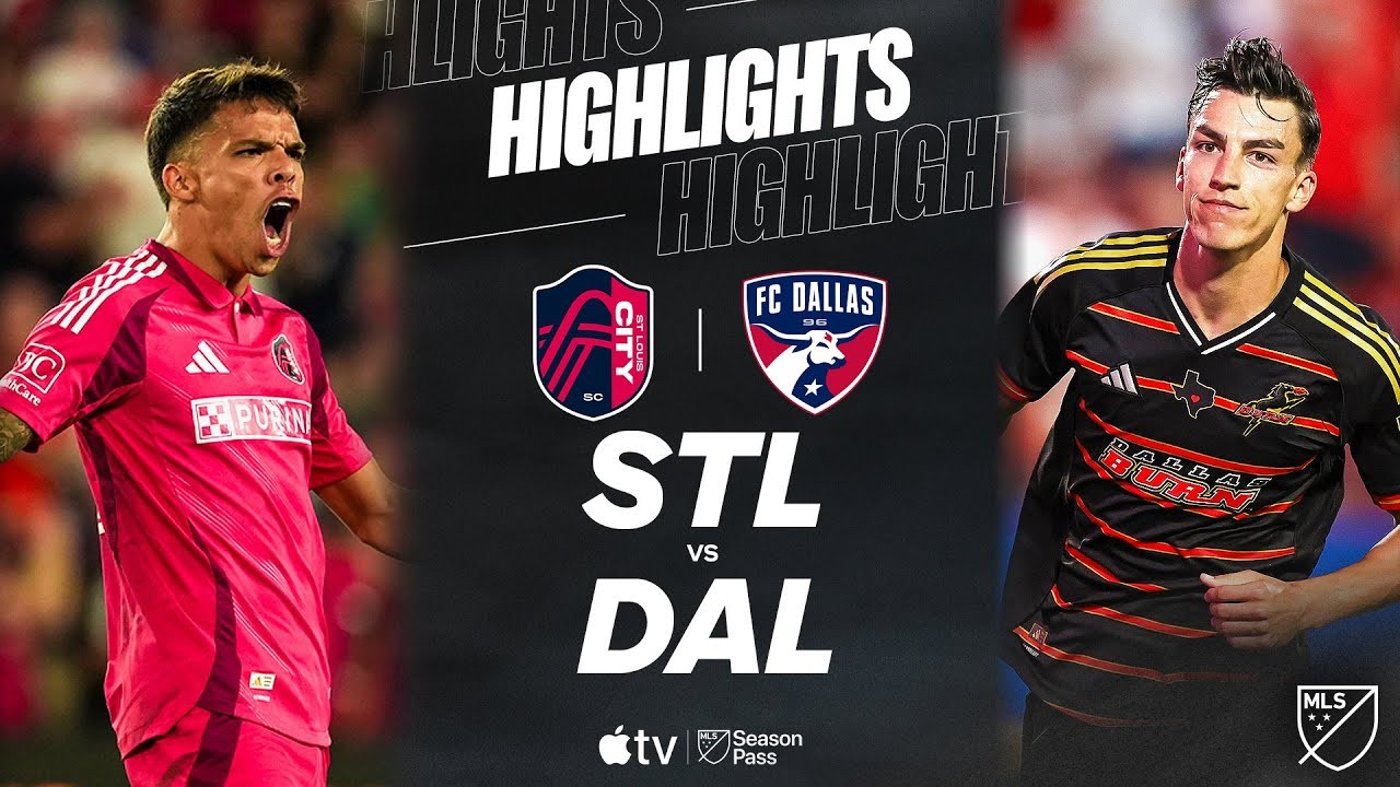#ไฮไลท์ฟุตบอล [ เซนต์หลุยส์ ซิตี้ 1 - 1 เอฟซี ดัลลัส ] ยูเอสเอ เมเจอร์ลีก ซอคเกอร์ 2025/7.9.68